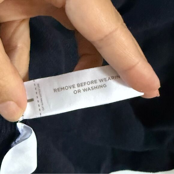 Ann Taylor Loft Summer Vibes Sweater in Navy XS NWOT - Picture 5 of 11